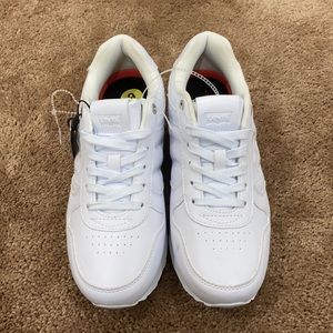 White Levi’s shoes